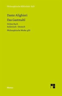 cover of the book Philosophische Werke / Das Gastmahl. Drittes Buch: Philosophische Werke Band 4/III