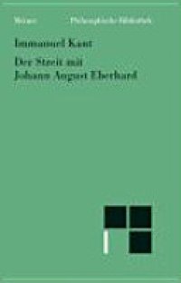 cover of the book Der Streit mit Johann August Eberhardt