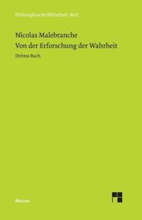 cover of the book Von der Erforschung der Wahrheit: Drittes Buch