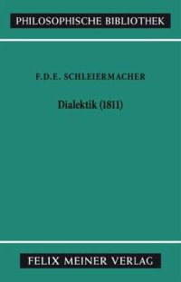 cover of the book Dialektik (1811)