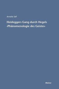 cover of the book Heideggers Gang durch Hegels Phänomenologie des Geistes