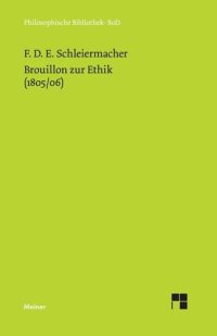 cover of the book Brouillon zur Ethik (1805/06)