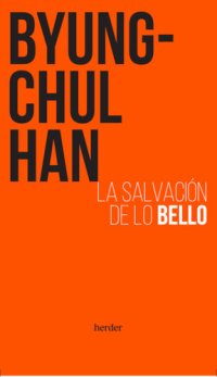 cover of the book La salvación de lo bello