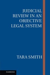 cover of the book Judicial Review in an Objective Legal System