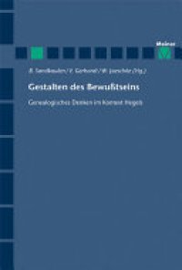 cover of the book Gestalten des Bewußtseins: Genealogisches Denken im Kontext Hegels