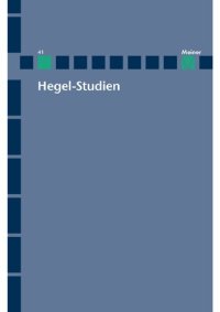 cover of the book Hegel-Studien Band 41: 2006