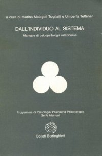 cover of the book Dall'individuo al sistema. Manuale di psicopatologia relazionale