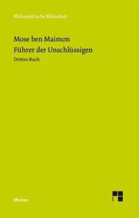 cover of the book Führer der Unschlüssigen: Drittes Buch