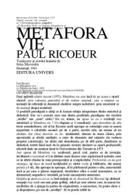 cover of the book Metafora vie