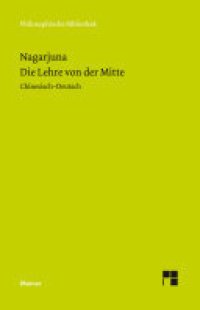 cover of the book Die Lehre von der Mitte: Mula-madhyamaka-karika