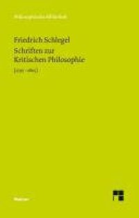 cover of the book Schriften zur Kritischen Philosophie 1795-1805