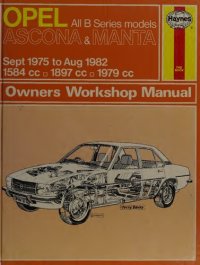 cover of the book Haynes Opel Ascona & Manta Owners Workshop Manual