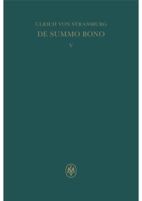 cover of the book De summo bono, liber V