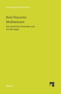 cover of the book Meditationen: Mit sämtlichen Einwänden und Erwiderungen