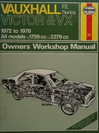 cover of the book Haynes Vauxhall Victor & VX4/90 FE Series Owners Workshop Manual