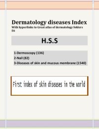 cover of the book Great atlas of dermatology index with hyperlinks E6