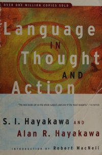 cover of the book Language in Thought and Action