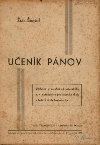 cover of the book Učeník Pánov.