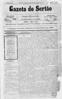 cover of the book Gazeta do Sertão