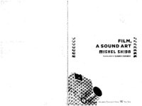 cover of the book Film; A sound Art