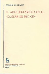 cover of the book El arte juglaresco en el Cantar de Mio Cid