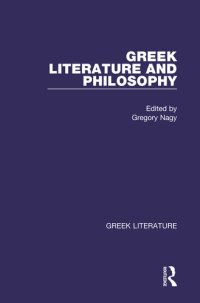 cover of the book Greek Literature and Philosophy