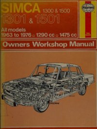 cover of the book Haynes Simca Owners Workshop Manual