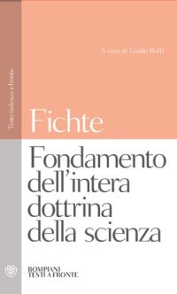 cover of the book Fondamento dell'intera Dottrina della Scienza