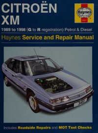 cover of the book Haynes Citroen XM Petrol & Diesel (1989-1997) Service and Repair Manual