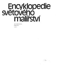 cover of the book Encyklopedie světového malířství