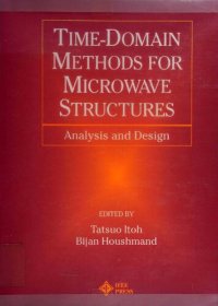 cover of the book Time-Domain Methods for Microwave Structures. Analysis and Design