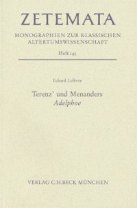 cover of the book Terenz' und Menanders Adelphoe