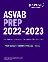 cover of the book ASVAB Prep 2022–2023: 4 Practice Tests + Proven Strategies + Online