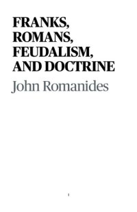 cover of the book Franks, Romans, Feudalism, and Doctrine: An Interplay between Theology and Society