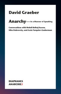 cover of the book Anarchy--In a Manner of Speaking