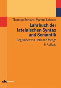 cover of the book Lehrbuch der lateinischen Syntax und Semantik