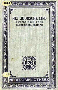 cover of the book Het joodsche lied. Tweede boek