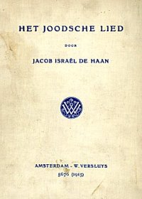 cover of the book Het joodsche lied