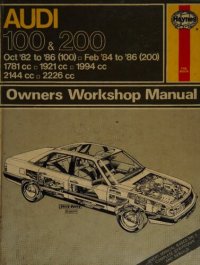 cover of the book Haynes Audi 100 & 200 Owners Workshop Manual