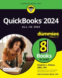 cover of the book QuickBooks 2024 All-in-One For Dummies