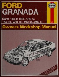 cover of the book Haynes Ford Granada 1985-1988 Owners Workshop Manual