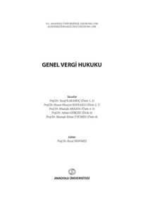 cover of the book Genel Vergi Hukuku