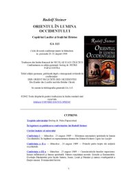 cover of the book Orientul in lumina Occidentului: Copiii lui Lucifer si fratii lui Hristos