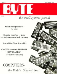 cover of the book Byte - September 1975