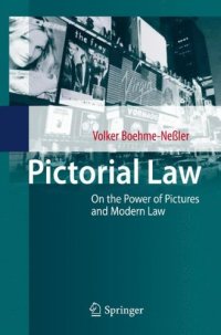 cover of the book Pictorial Law: Modern Law and the Power of Pictures