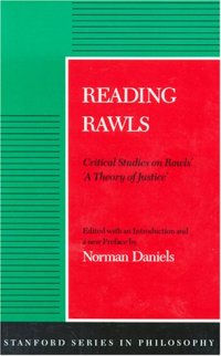 cover of the book Reading Rawls: Critical Studies on Rawls' A Theory of Justice