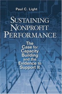 cover of the book Sustaining Nonprofit Performance: The Case for Capacity Building and the Evidence to Support It