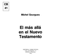 cover of the book El Mas Alla en el Nuevo Testamento