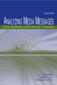 cover of the book Analyzing Media Messages: Using Quantitative Content Analysis in Research 2nd Edition (Lea Communication Series)