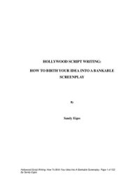 cover of the book Hollywood Script Writing: How to Birth Your Idea into a Bankable Screenplay